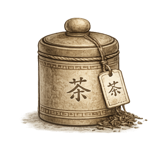 Tea storage containers for loose leaf tea
